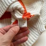 Bailey 44 Dunaway Sweater Orange White Size Medium Photo 4