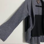 Fenn Wright Manson Gray & Black Merino Wool Open Jacket Photo 4