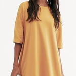 Free People  Beach Kahana Yellow Tunic Dress Photo 0