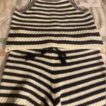 House of Harlow 1960 knit short set Medium New Photo 1