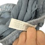 ZARA Women’s Plush Jogger Sweatpants in Blue Size L Photo 3