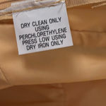 VTG Floral Beaded Cap Sleeve Gold & Silver Gown Size 12 Photo 4