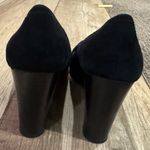 Coach  Black Suede Wedge Heels | Women’s Slip-On Wedges | Size 8.5 Photo 4