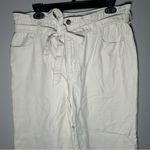 J.Crew Neutral Twill Paperbag Wide Leg Pants women’s size large 14 Photo 3