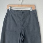Jenni Kayne  Pants Ranger Black Straight Leg High Rise‎ Utility Pants Size 4 Photo 4