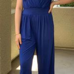 SheIn Royal Blue Sleeveless Romper Jumpsuit Size Medium Photo 0