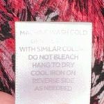 Avenue Sheer Mixed Print Red Black Open Front Cardigan Size 14 Photo 5