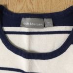 Croft & Barrow Free with Bundle only!! Womens  sweater navy off white size medium Photo 2