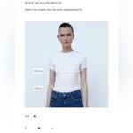 ZARA NWT Ruffled Cream Knit Burton up Cardigan Gold Buttons- Medium Photo 5