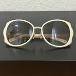 MONT BLANC MB 416S 25F 58▪️17 135 Ivory Gold Women’s Designer Sunglasses Photo 5