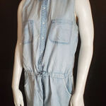 Chelsea and Violet  Blue Romper (M) Photo 0