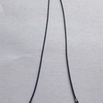 Silver Metal bar choker necklace Photo 3