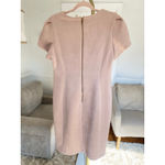 Calvin Klein  Blush Pink Tailored Sheath Dress Elegant Wedding 12 Quiet Luxury Photo 2