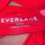 Everlane Triangle Red Bikini Top Large Swim Beach Photo 8