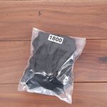 ASOS DESIGN Black V Neck Strappy Back One Piece Swimsuit Size US 6 Photo 5