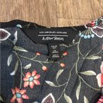 & Other Stories & Other Stories Los Angeles Atelier Dark Floral Mini Dress Sz 6 | Romantic Boho Photo 2