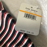 Free People Show Me Stripe Tube Top Black Canyon Combo Small New Photo 2