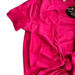 Love j Top And Short Set Womens Size Small Pink Silky Halter Stretch Shorts NEW Photo 2