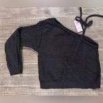 Wild Fable Black one shoulder sweater- size XL Photo 1