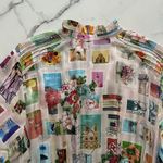 Johnny Was Sekai Mary silk maxi dress Sz Large Bohemian Chic Artsy Feminine Photo 8