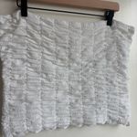 Anthropologie  White Smocked Tube Top | Size XL NWOT Photo 1