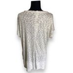 Chico's Womens Sweater Sz 3 XL 16 Leopard Terrain Hailie High Low Top Silver NEW Photo 6