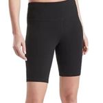 Athleta Elation 8" Bike Short Powervita High Rise Pull On Stretch Black Small Photo 0