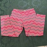 Cute size small multi colored pink crop yoga pants EUC Pink Photo 1