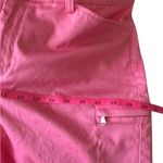 Ralph Lauren Lauren Pink Twill Bermuda Shorts Zip Pocket Womens Size 10 Perfect! Photo 5