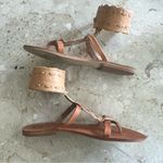Gladiador Sandals Handmade in Greece Genuine Leather Size 41 Tan Photo 7