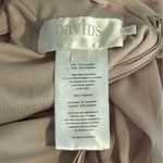 David's Bridal David Bridal Elegant One-Shoulder Beige Dress 8 Photo 6