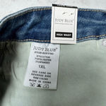 Judy Blue NWT Denim Tummy Control High Waist Skirt Size 1XL Blue Photo 4