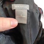 Ann Taylor BLACK silk strapless mini dress SIZE 6 Photo 6