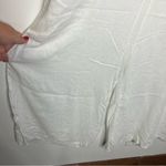 Calypso St. Barth  white linen rich blend jumpsuit v-neck sleeveless womens large Photo 2