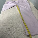 Pilcro and the Letterpress Pilcro Slim Fit Boyfriend Ankle Crop Denim Jeans Lilac Purple Women’s Size 32 Photo 11