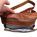 Spikes &Sparrow Spikes & Sparrow Genuine Leather Waist Bag Fanny Pack in Brandy NWT Photo 4