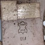 Tory Burch  Sling Beige Sandals Gold Logo‎ Medallion Size Women's  9 M Photo 8