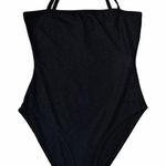 Nasty Gal  Black Ribbed Halter Bodysuit Photo 0