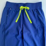 FIGS Boston Slim Jogger Scrub Pants Blue Size XS Tall NEW Photo 2