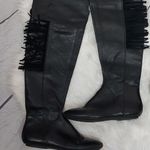 House of Harlow 1960 39.5 knee fringes boots Size 8.5 Photo 6