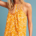 Anthropologie ANTHRO |‎ MAEVE Martell Halter Top Photo 0