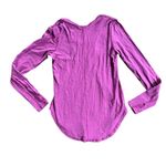 Lululemon Yogini 5 Year Long Sleeve Tee Purple Size 4 Photo 5