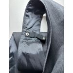 Escada NWT Gray Wool Silk Cocktail Dress 10 Lined V Photo 9