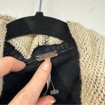 Free People Denim Hoodie Jacket With Grey Sweater Sleeve Womens Medium Jean Photo 4