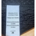 Varley  Women's Size Medium Black Clemson Sherpa Fleece Snap Up Oversized Jacket Photo 9