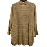 Anthropologie Field Flower  Medium Spacedye Yellow Brown Cowl Tunic Photo 7