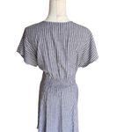Marine layer - Camila Striped Button Down Mini Dress Sz L Photo 7