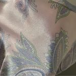 Sophia By Delicates Vintage Sheer Maxi Nightgown Small Paisley Chiffon Satin Purple Photo 9