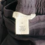 Caslon ‎ Solid Linen Blend Pants,  Lightweight Adjustable Waist, COMFY, 1X, Gray, Photo 7