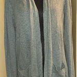 Love Ellie sage green open front cardigan sweater with pockets size XL Photo 0